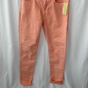 New Michael Kors Peach color skinny pants size 8